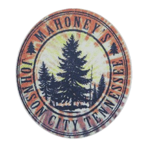 Tie Dye Mahoney's Sticker