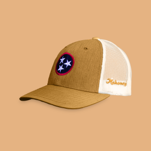Embroidered Tennessee Tri-Star Trucker Hat