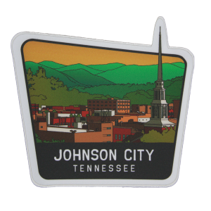 Johnson City Tennessee Sticker